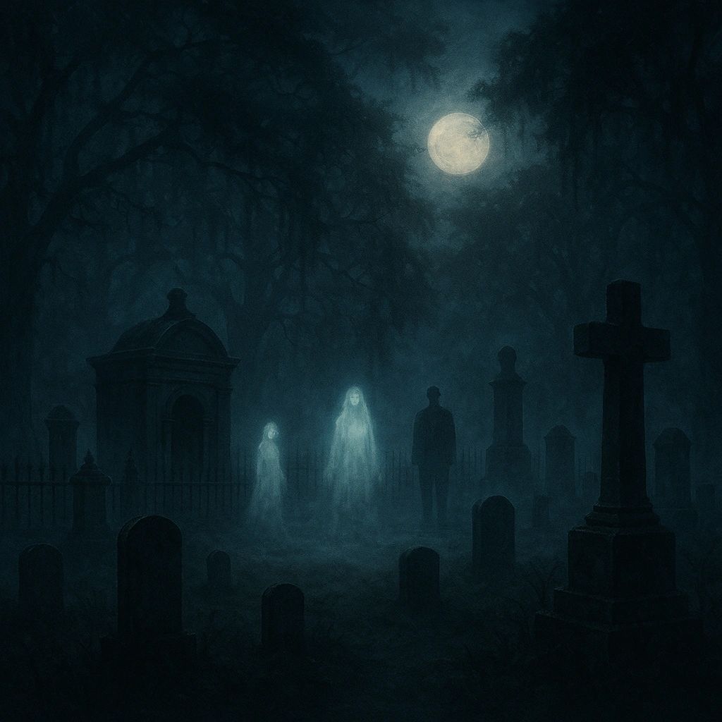 Ghostly Legends of Huguenot Cemetery